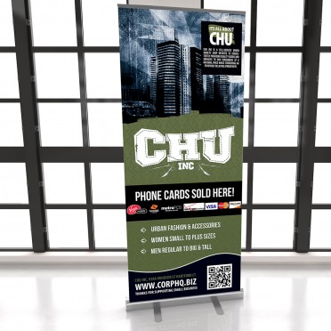 Retractable Banner Stand
