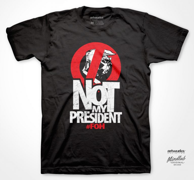 tee shirt not my president