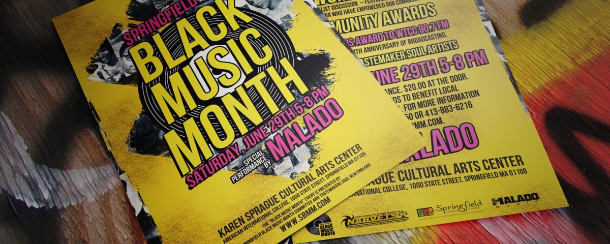 Black Music Month Flyer