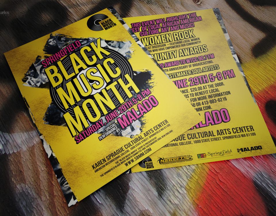 Black Music Month Flyer