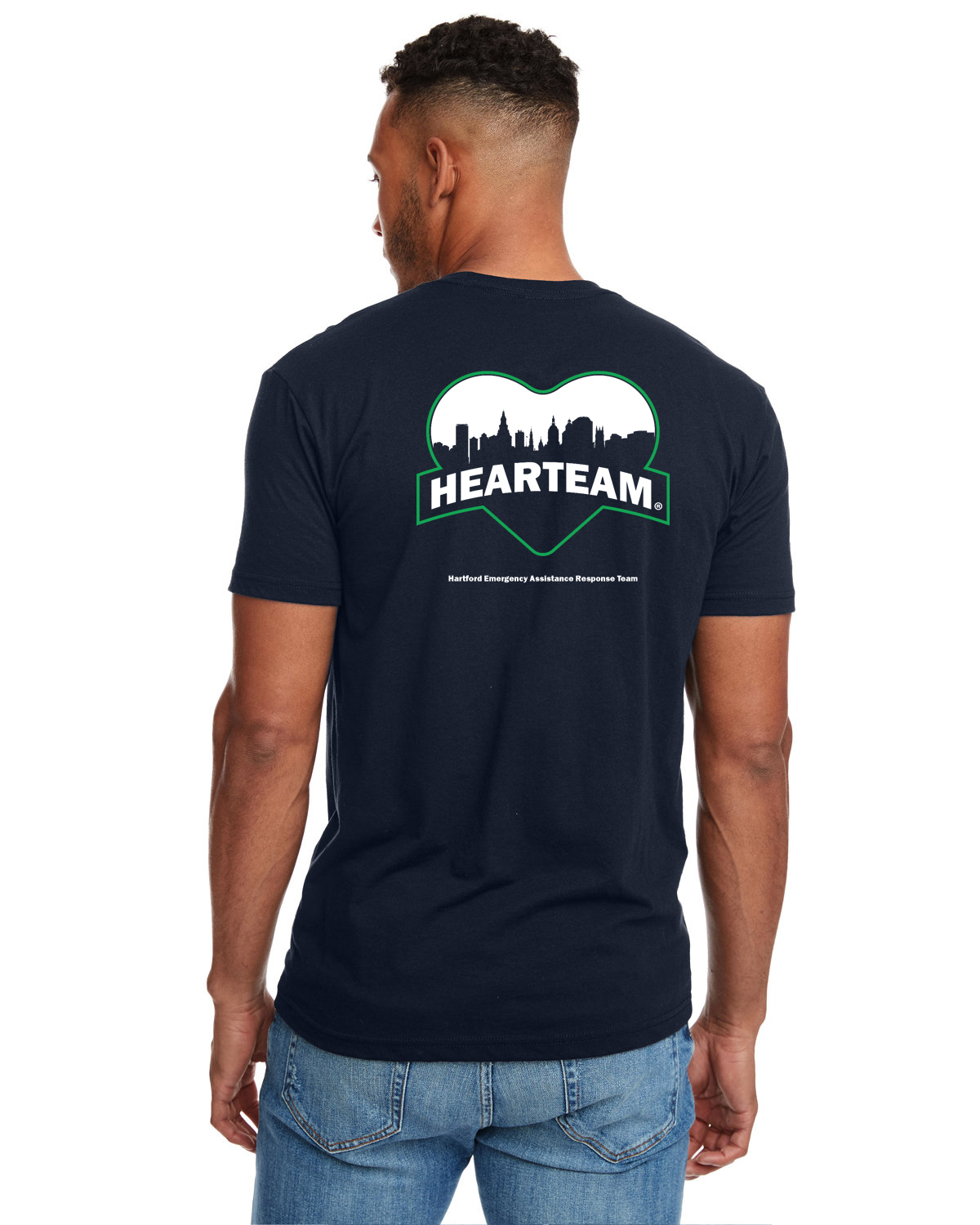 HEARTEAM t-shirt back