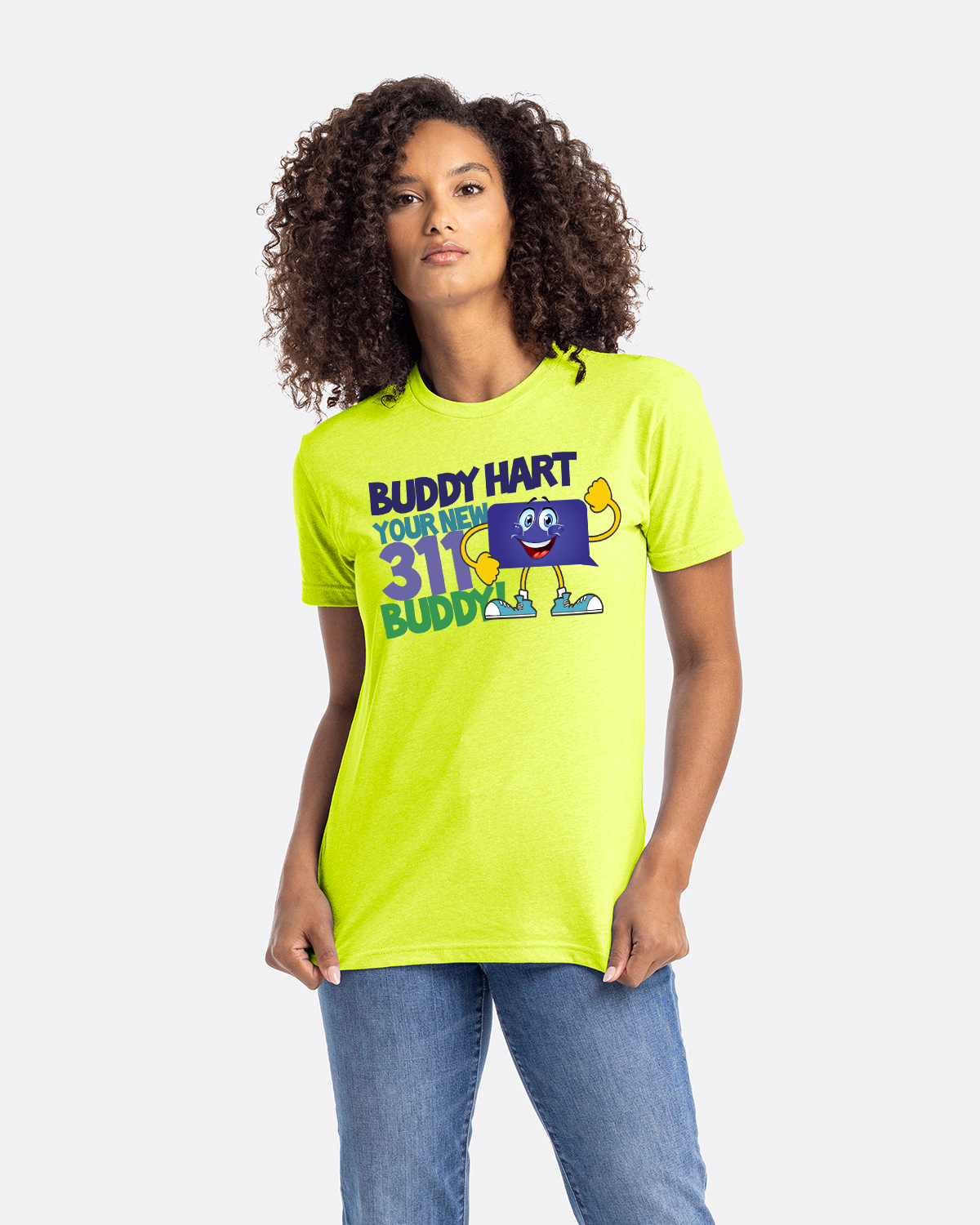 Buddy Hart t-shirt front